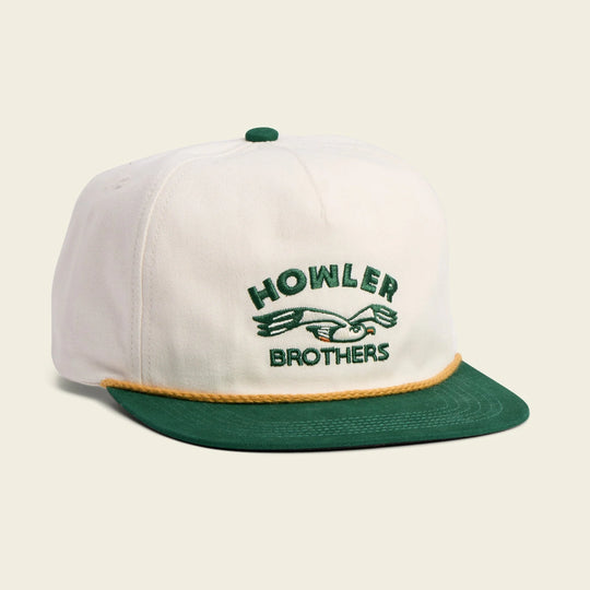 Howler Bros. Seagull Hat- White/Green