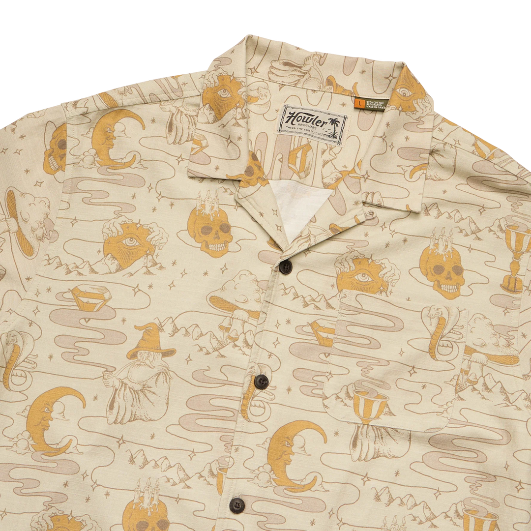 Howler Bros. Monoloha Shirt- Magical Maneuvers: Sand