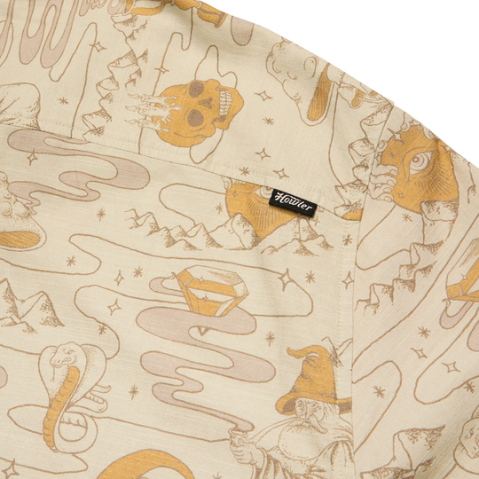 Howler Bros. Monoloha Shirt- Magical Maneuvers: Sand