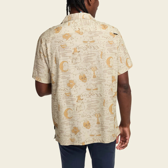 Howler Bros. Monoloha Shirt- Magical Maneuvers: Sand