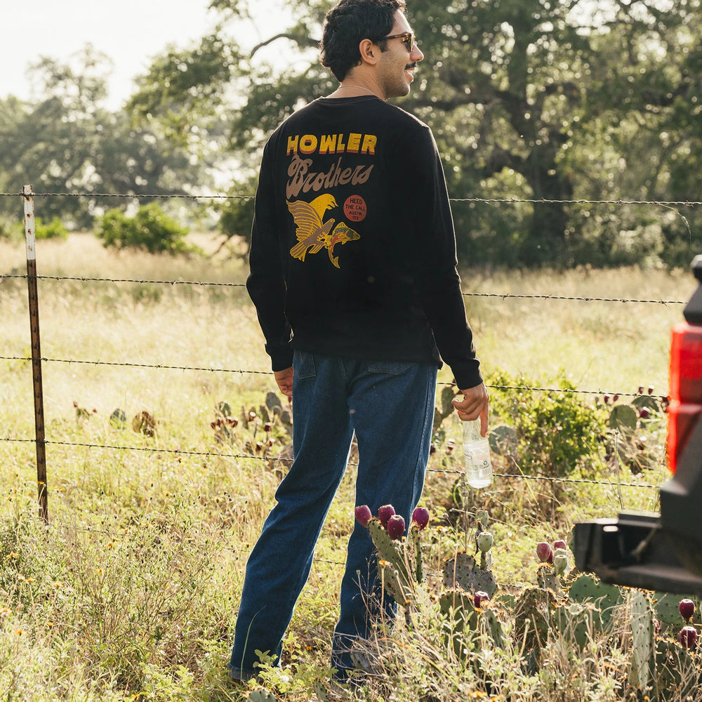 Howler Bros. Osprey Prey Longsleeve T- Black