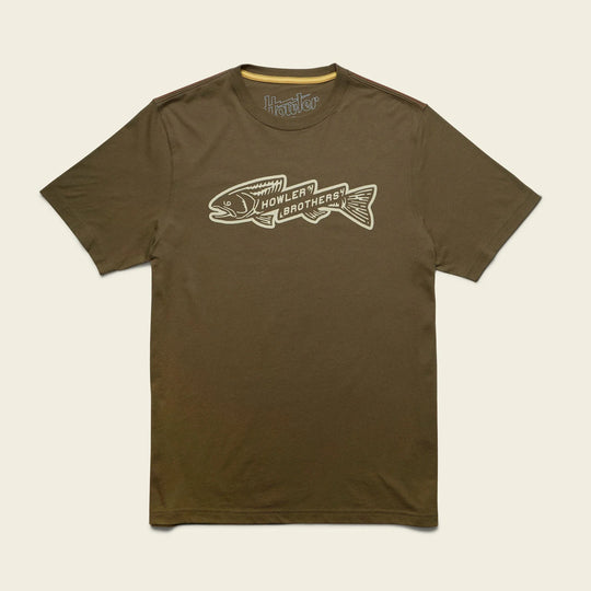 Howler Bros. Trout Bolt T-Shirt- Ivy Green