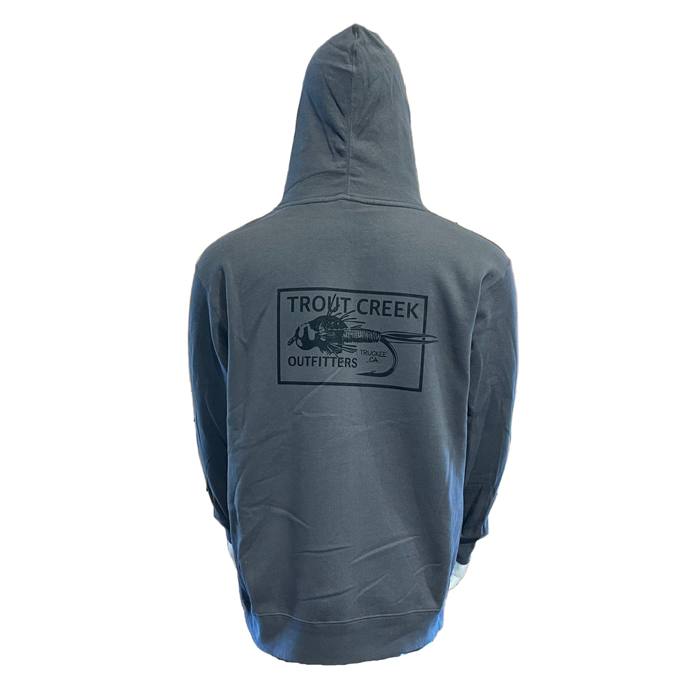 TCO Retro Series Hoodie - Charcoal (Full Back Logo)