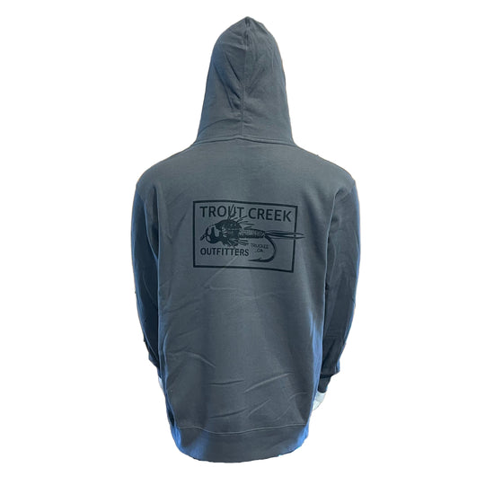 TCO Retro Series Hoodie - Charcoal (Full Back Logo)