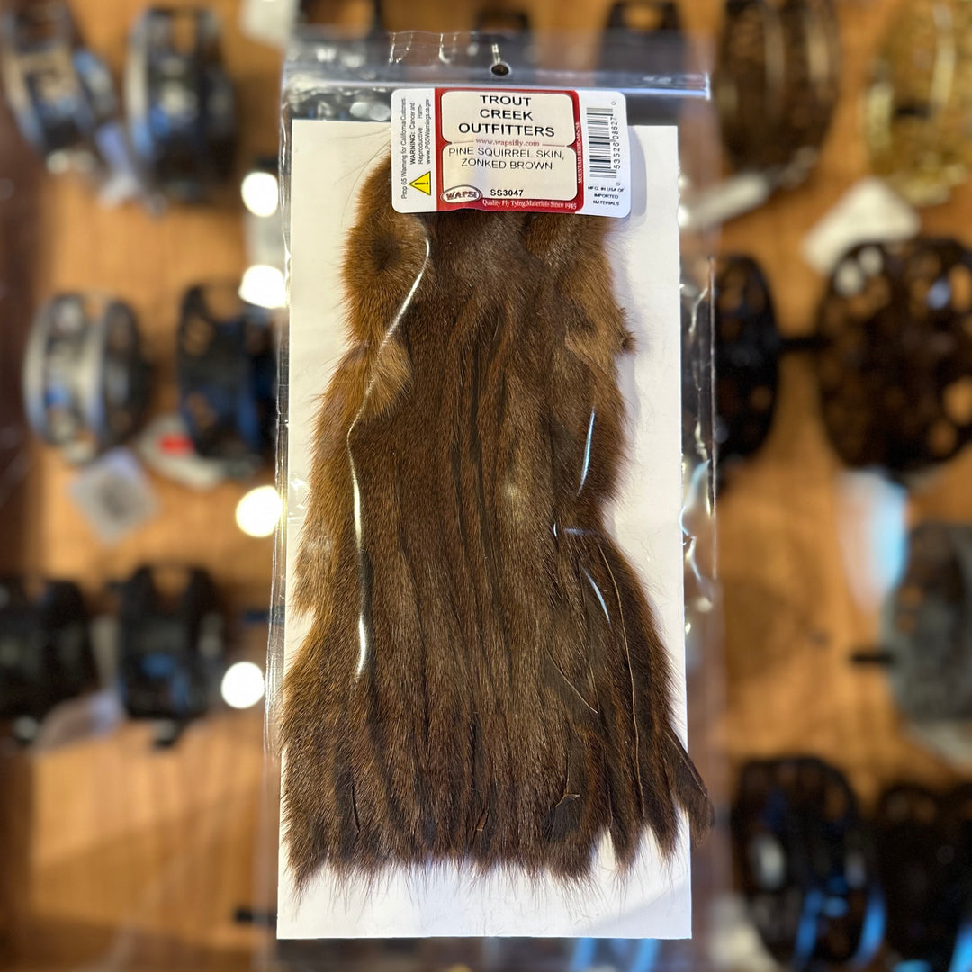 Wapsi Pine Squirrel Skins Zonked
