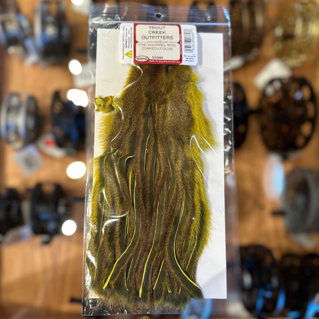 Wapsi Pine Squirrel Skins Zonked