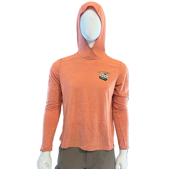 Women's Patagonia Cap Cool Sun Hoody w/ Toughest Trout Artwork