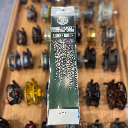 Metz Hackle Bugger Bunch 3 pk