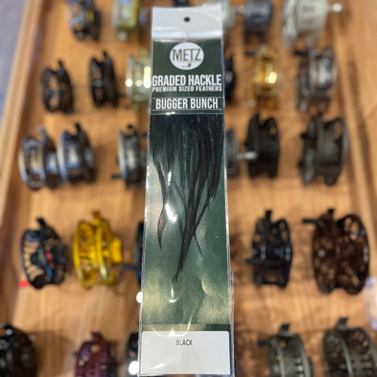Metz Hackle Bugger Bunch 3 pk