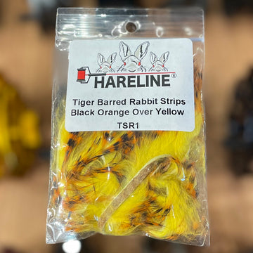 Hareline Tiger Barred Rabbit Strips
