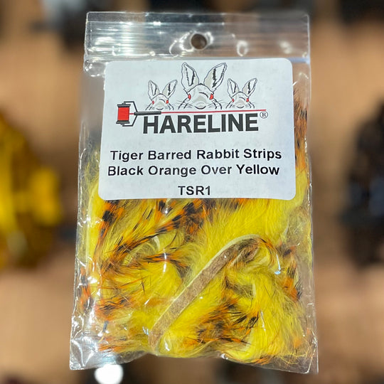 Hareline Tiger Barred Rabbit Strips