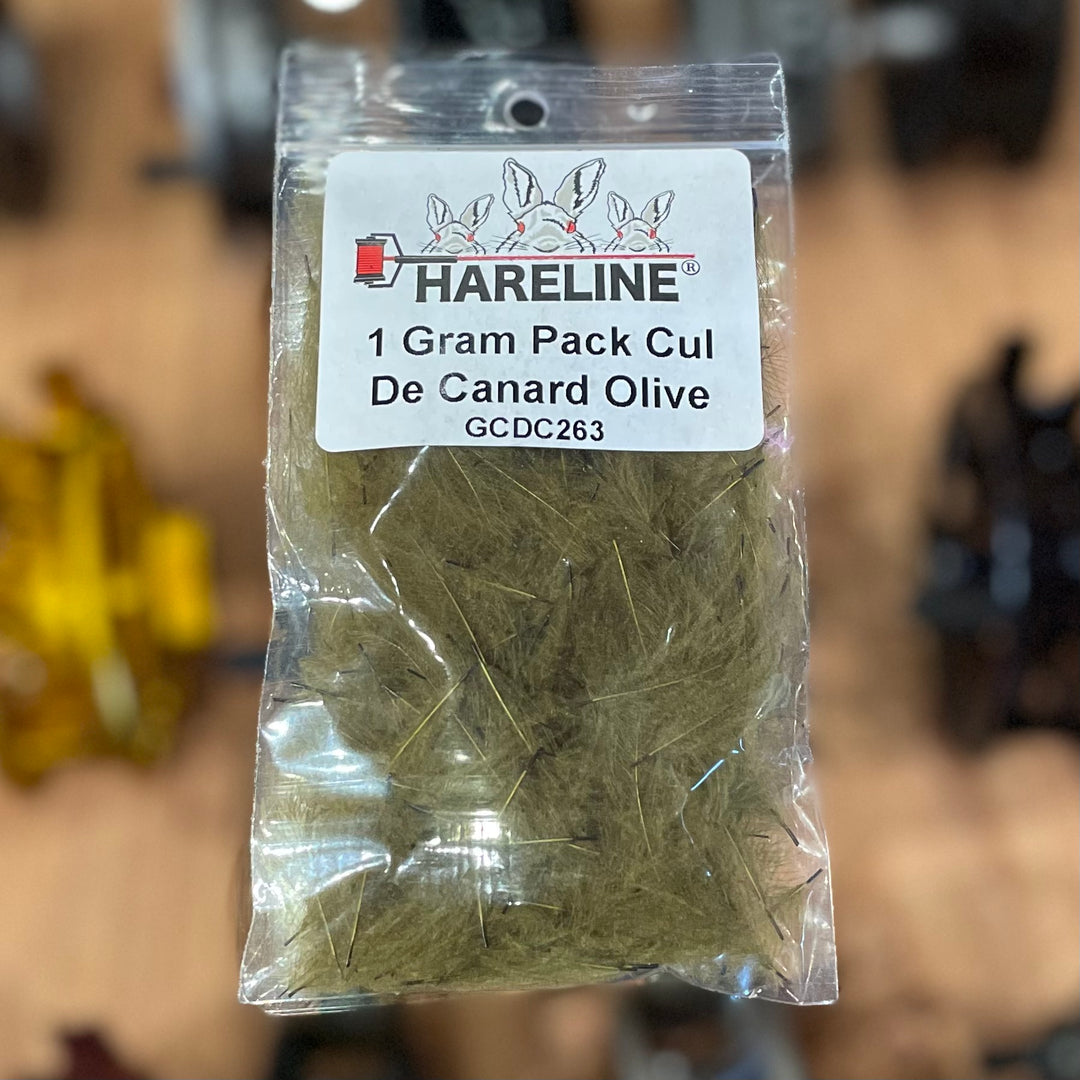 Hareline 1 Gram Pack Cul De Canard