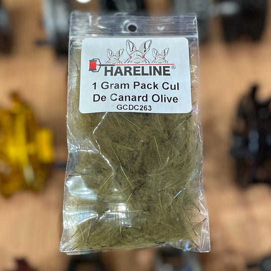 Hareline 1 Gram Pack Cul De Canard