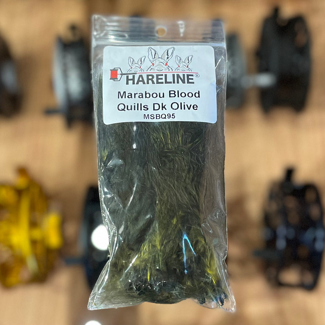Hareline Marabou Blood Quills