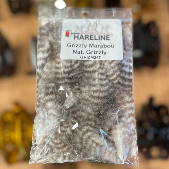 Hareline Grizzly Marabou