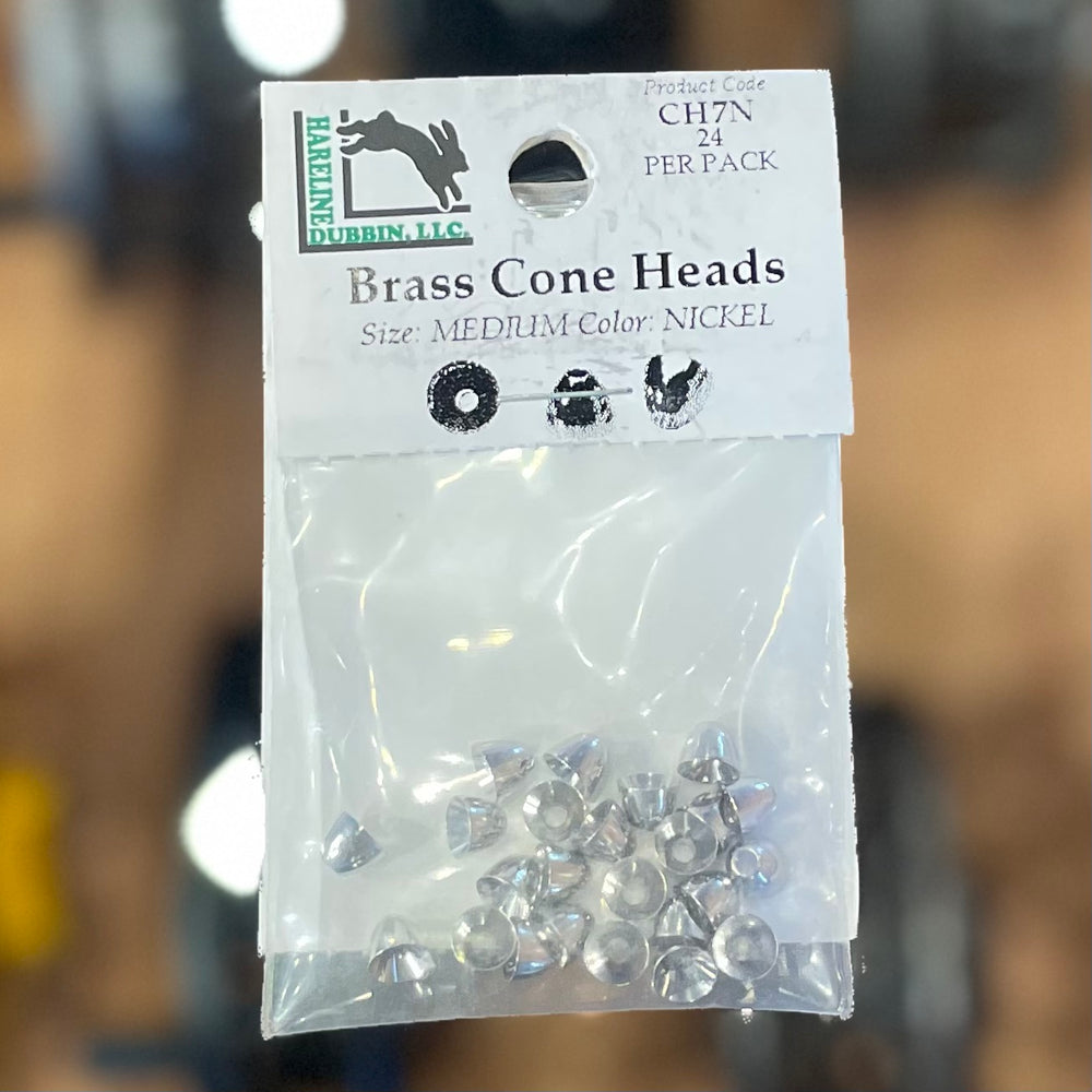 Hareline Brass Cone Heads- Medium