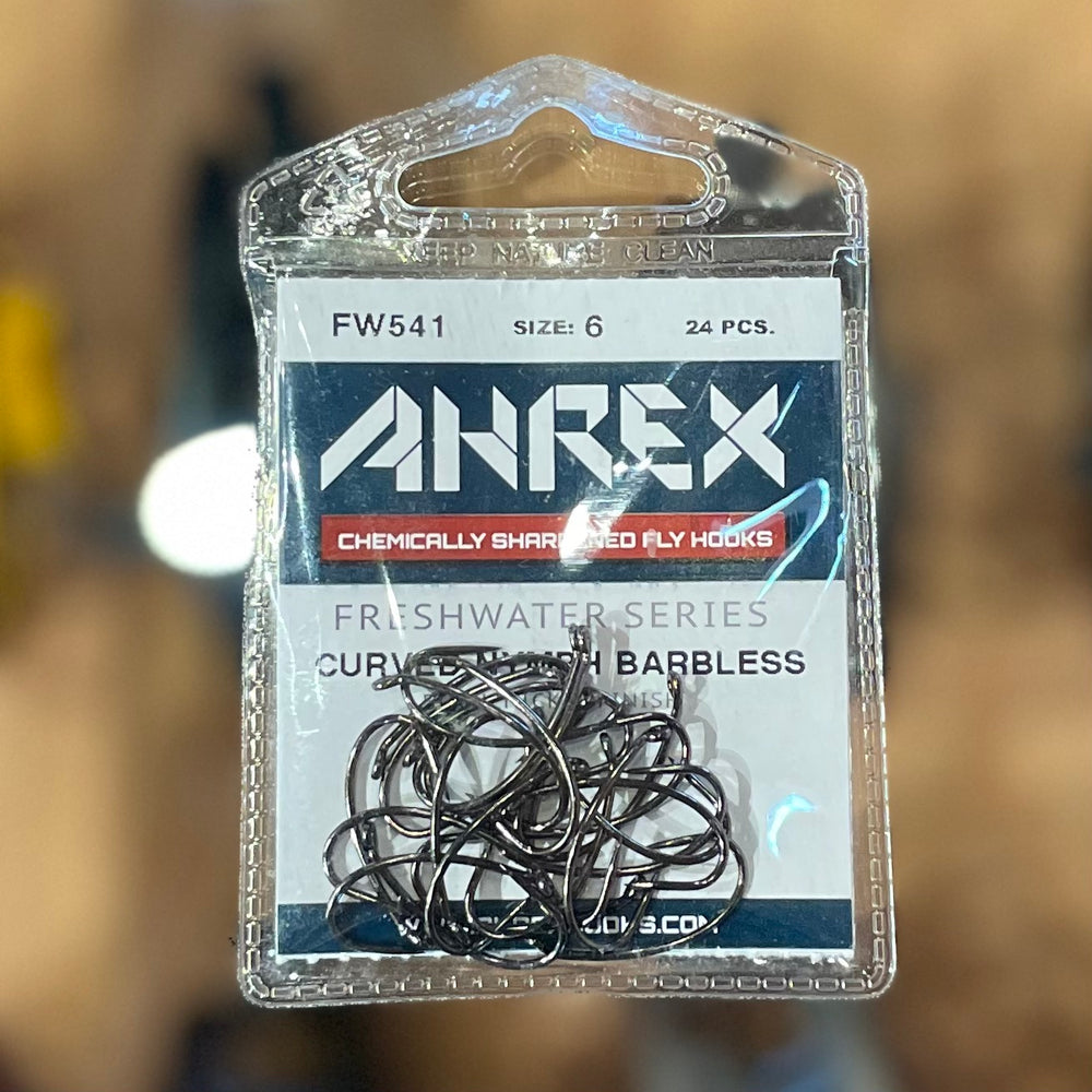 Ahrex FW541 Barbless Curved Nymph Hook