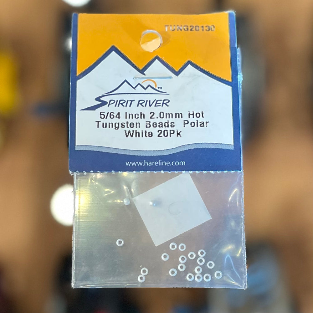 Spirit River Hot Tungsten Beads- 20 Pack