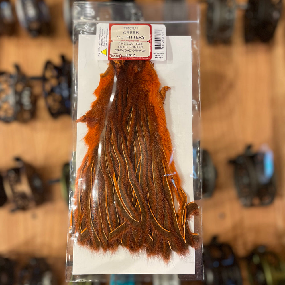 Wapsi Pine Squirrel Skins Zonked