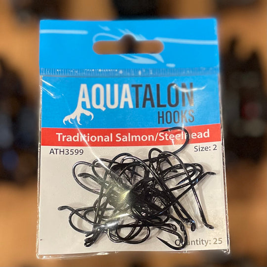 Aquatalon Traditional Salmon Steelhead - ATH3599 Black 25 Pack