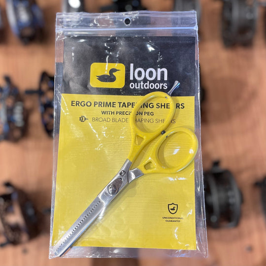 Loon Ergo Prime Tapering Shears with Precision Peg