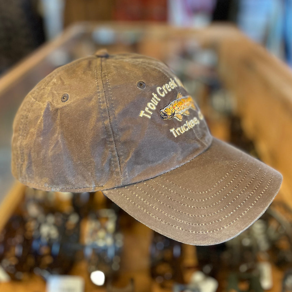 Orvis TCO Embroidered Waxed Hat - Tan