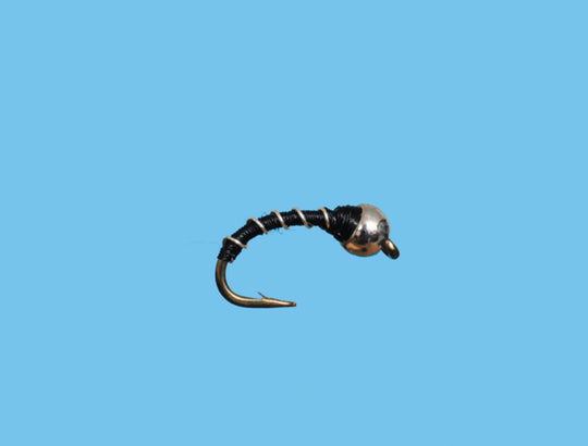 Solitude Zebra Midge Tungsten