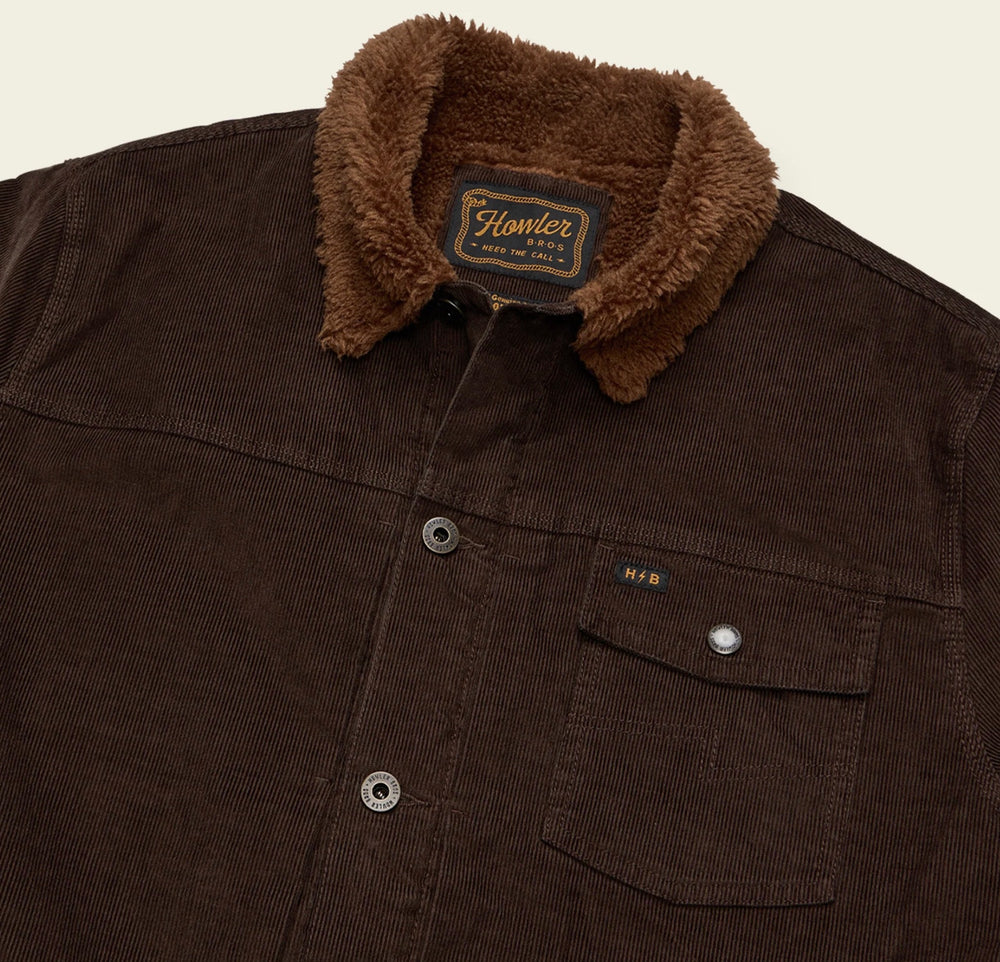 Howler Fuzzy Depot Jacket - Bark