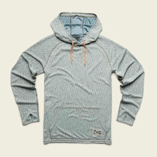 Howler Bros. Loggerhead Hoodie- Deluge Camo Light Grey