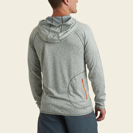 Howler Bros. Loggerhead Hoodie- Deluge Camo Light Grey