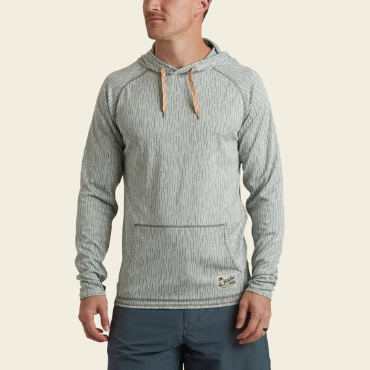Howler Bros. Loggerhead Hoodie- Deluge Camo Light Grey