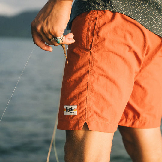 Howler Bros. Salado Shorts-Oxidized Clay
