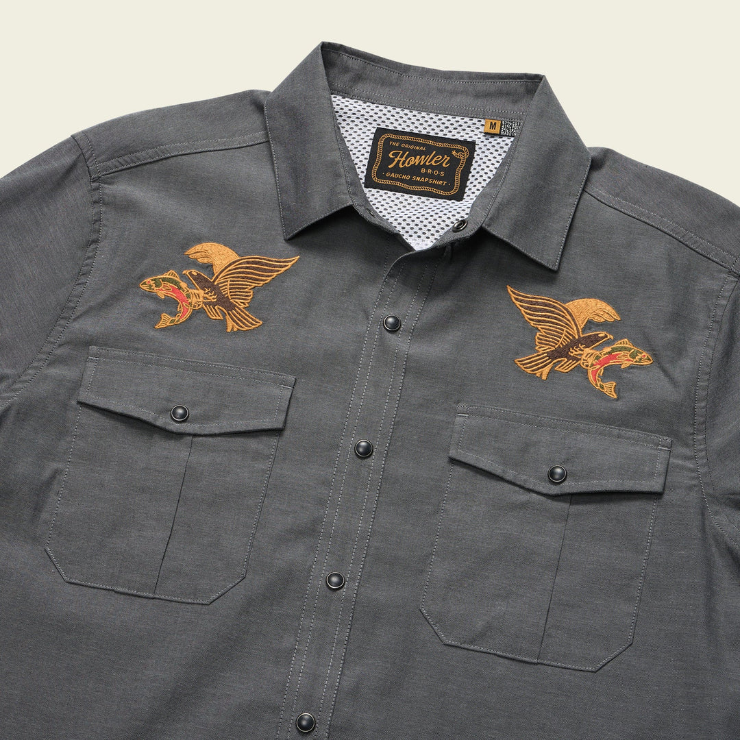 Howler Bros. Gaucho Snapshirt- Osprey Prey