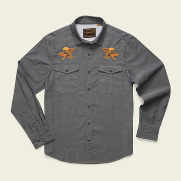 Howler Bros. Gaucho Snapshirt- Osprey Prey