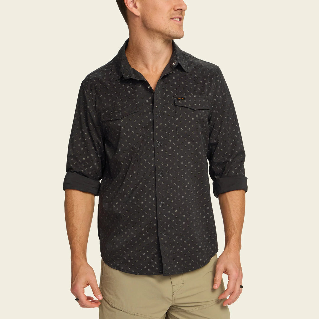 Howler Bros. H Bar Tech Longsleeve- Little Puddles