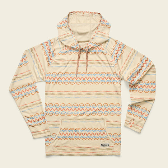 Howler Bros. Loggerhead Hoodie- Zicatela Off White