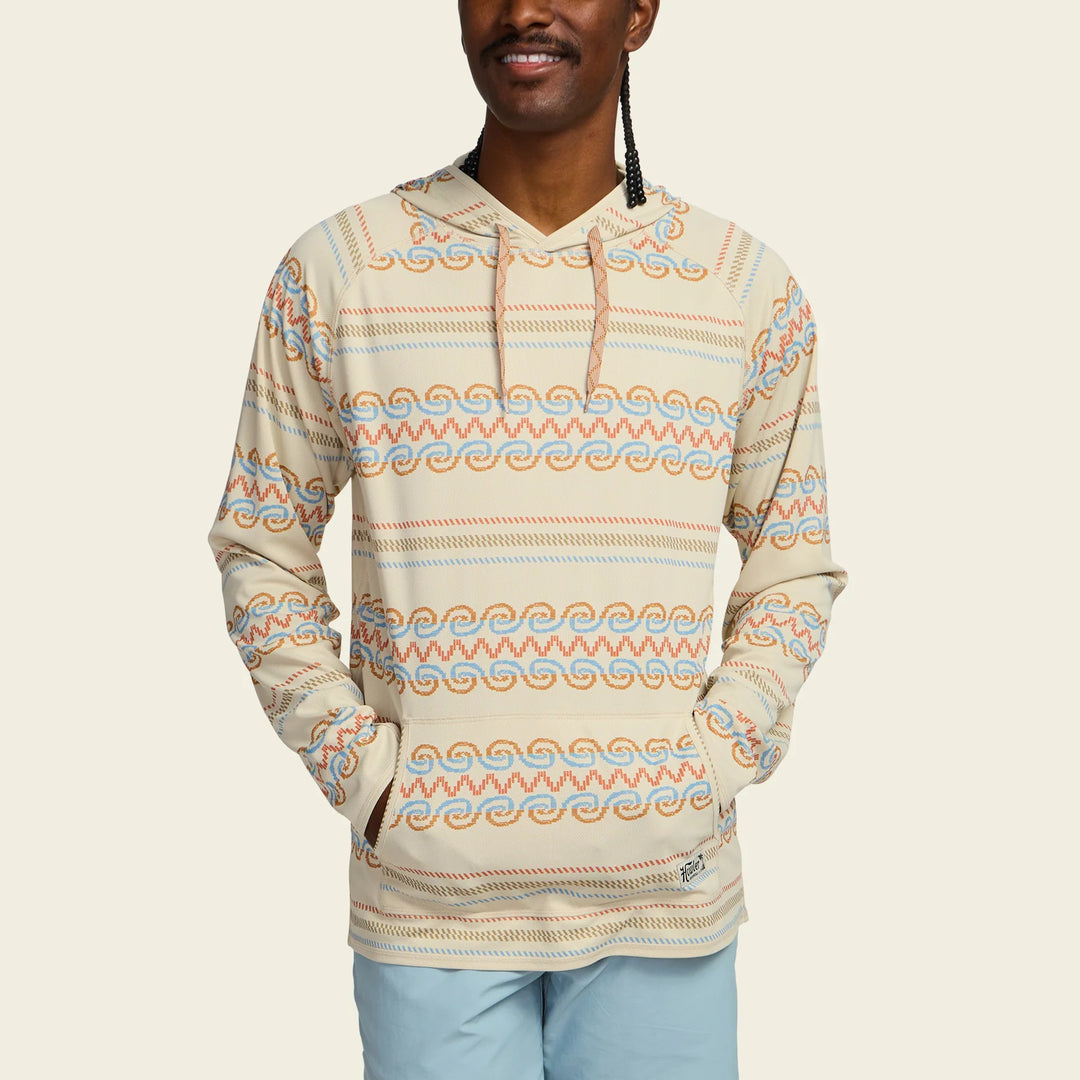 Howler Bros. Loggerhead Hoodie- Zicatela Off White