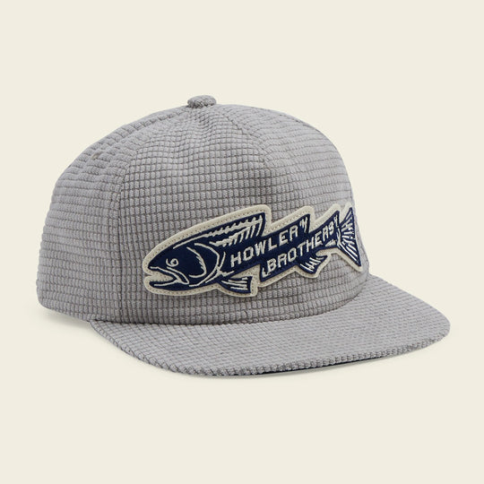 Howler Bros. Trout Bolt Hat - Gray Grid Corduroy