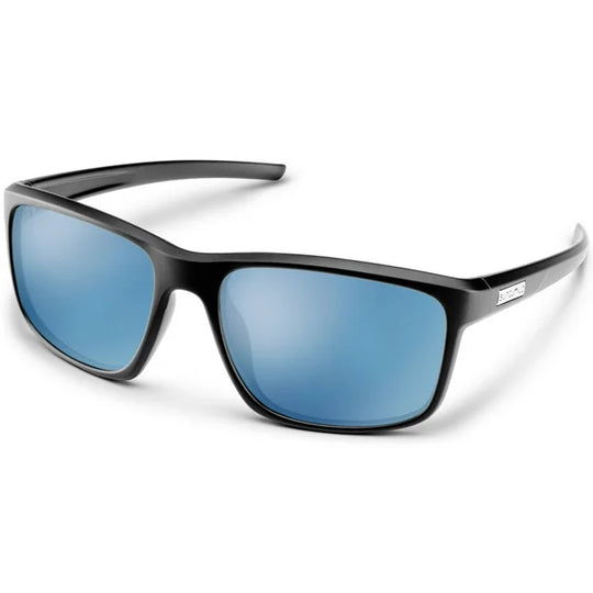 Suncloud Respek- Black/Polar Blue Mirror