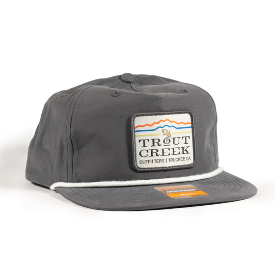 TCO Grandpa Hat - Charcoal/White
