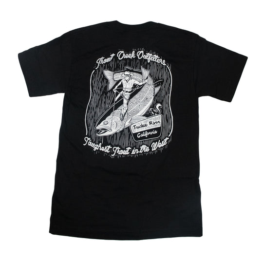 Toughest Trout Short Sleeve - Black