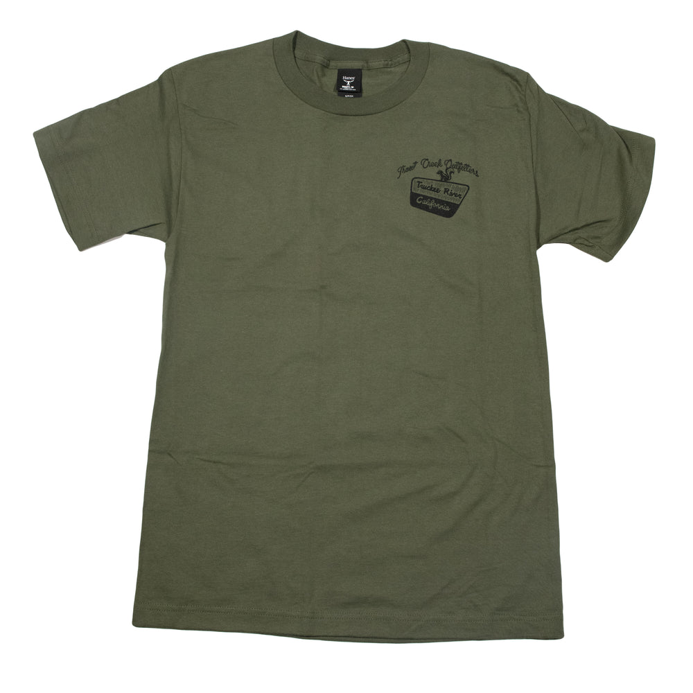 Toughest Trout Short Sleeve - Fatigue Green
