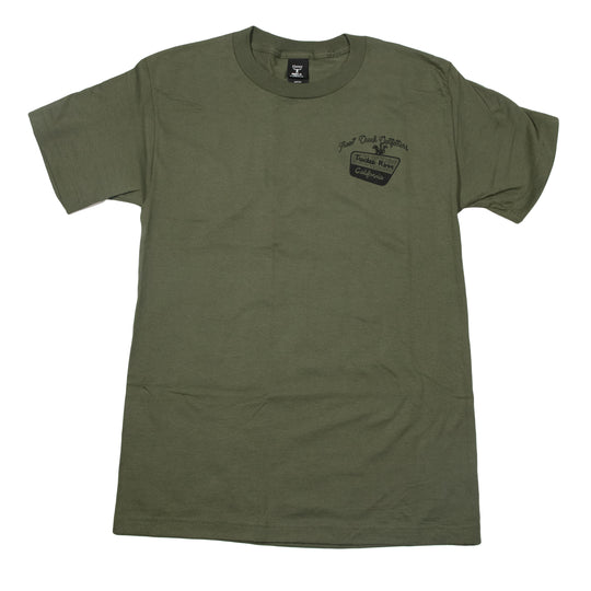 Toughest Trout Short Sleeve - Fatigue Green