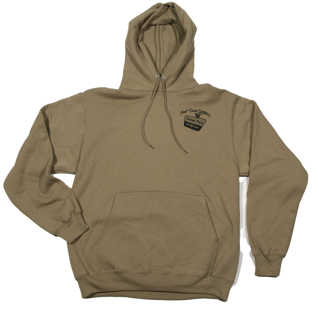 Toughest Trout Hoodie - Coyote Brown
