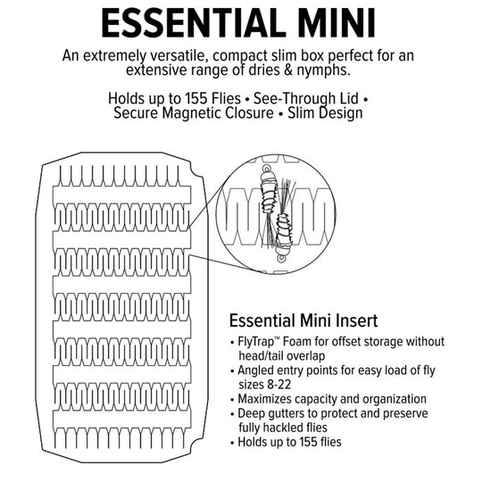Umpqua Essential Mini Foam Fly Box