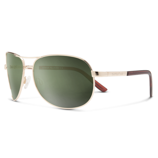 Suncloud Aviator - Gold/Polarized Gray Green