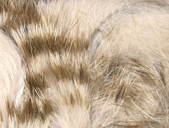 Hareline Brown Barred Rabbit Strips