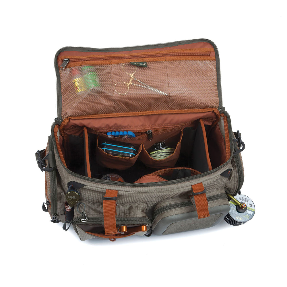 best trout tackle bag Tournament Fish Anglers' and multiple external slip and zippered pockets make it easy to manage your fishing line spools Hardy Trout Fisher classic canvas