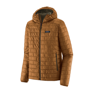 Patagonia Men's Nano Puff - Fitz Roy Trout Hoody - Shelter Brown