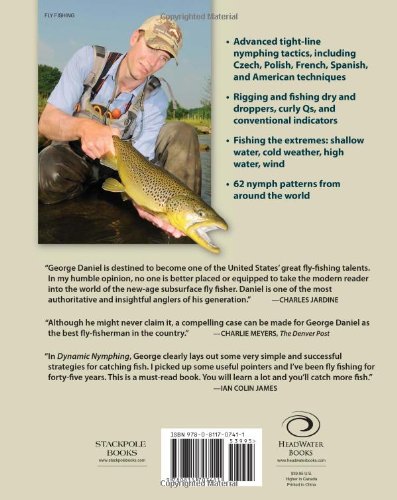 Dynamic Nymphing - by George Daniel (Hardcover)